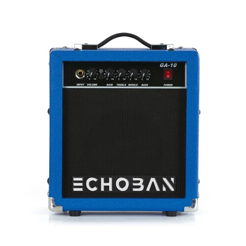 Echoban GA10BLS 10 Watt Mavi Gitar Amfisi - 1