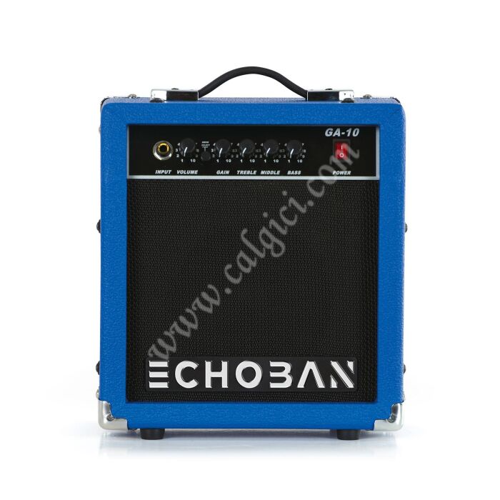 Echoban GA10BLS 10 Watt Mavi Gitar Amfisi - 1