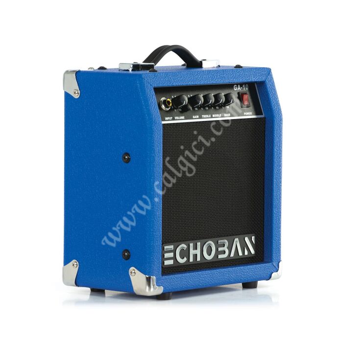 Echoban GA10BLS 10 Watt Mavi Gitar Amfisi - 2