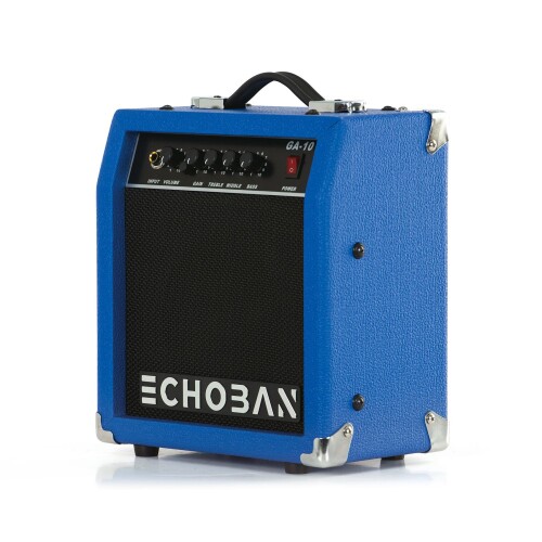 Echoban GA10BLS 10 Watt Mavi Gitar Amfisi - 3