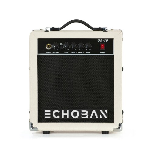 Echoban GA10WH 10 Watt Beyaz Gitar Amfisi - 1