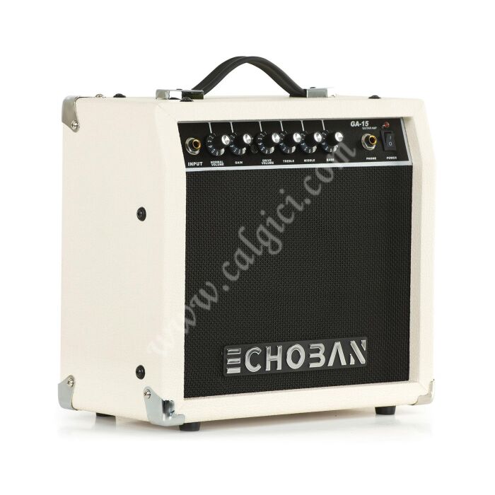 Echoban GA15 15 Watt Beyaz Gitar Amfisi - 2