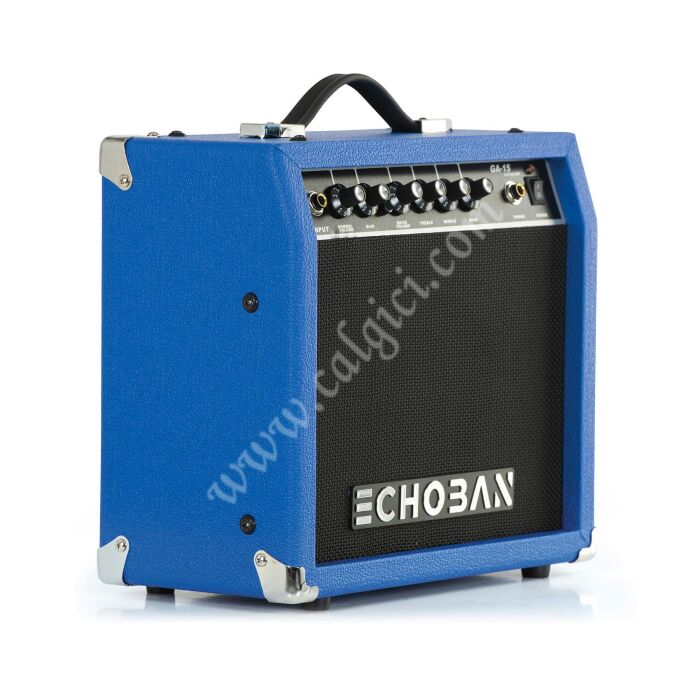 Echoban GA15 15 Watt Mavi Gitar Amfisi - 2