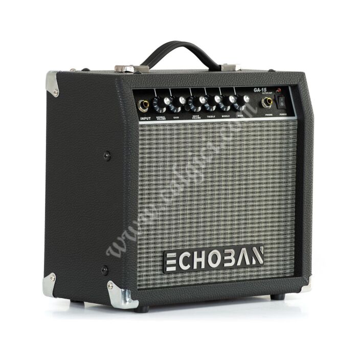 Echoban GA15 15 Watt Siyah Gitar Amfisi - 2