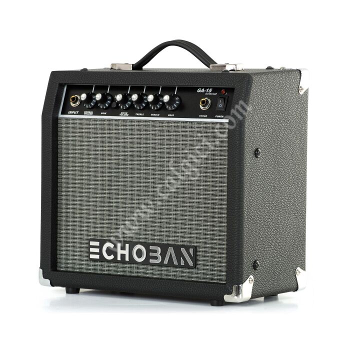 Echoban GA15 15 Watt Siyah Gitar Amfisi - 3