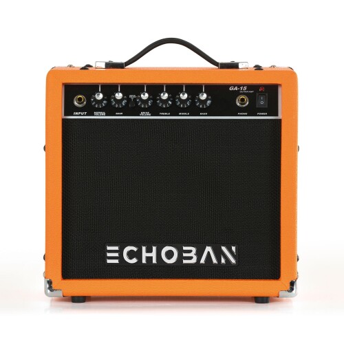 Echoban GA15 15 Watt Turuncu Gitar Amfisi - 1