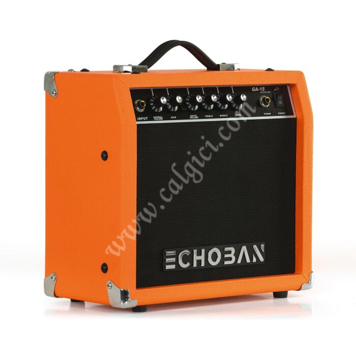 Echoban GA15 15 Watt Turuncu Gitar Amfisi - 2