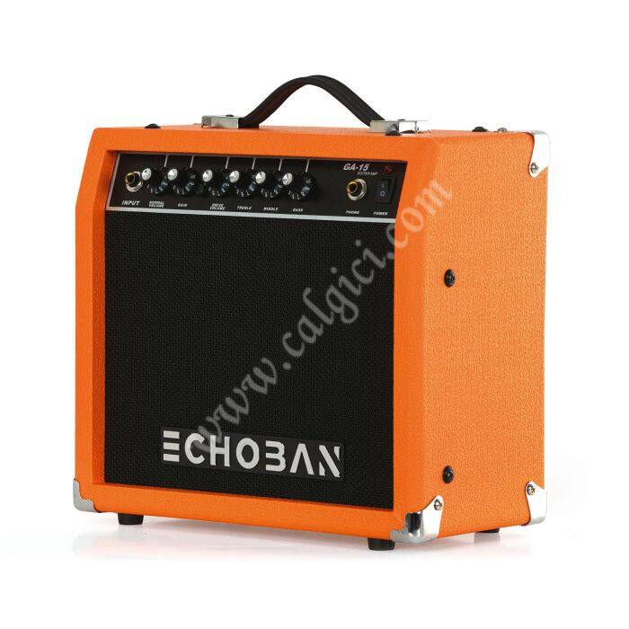 Echoban GA15 15 Watt Turuncu Gitar Amfisi - 3