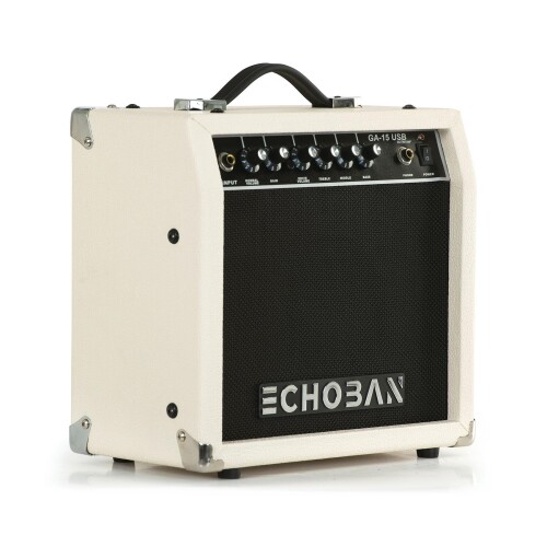 Echoban GA15USB 15 Watt Mavi Gitar Amfisi USB - 2