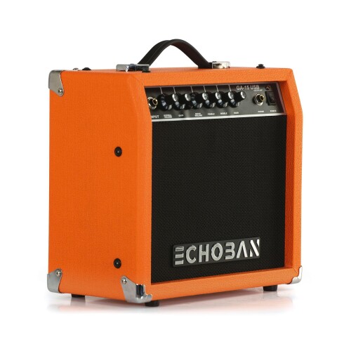 Echoban GA15USB 15 Watt Turuncu Gitar Amfisi USB - 2