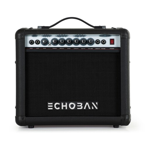 Echoban GA30 30 Watt Siyah Gitar Amfisi - 1