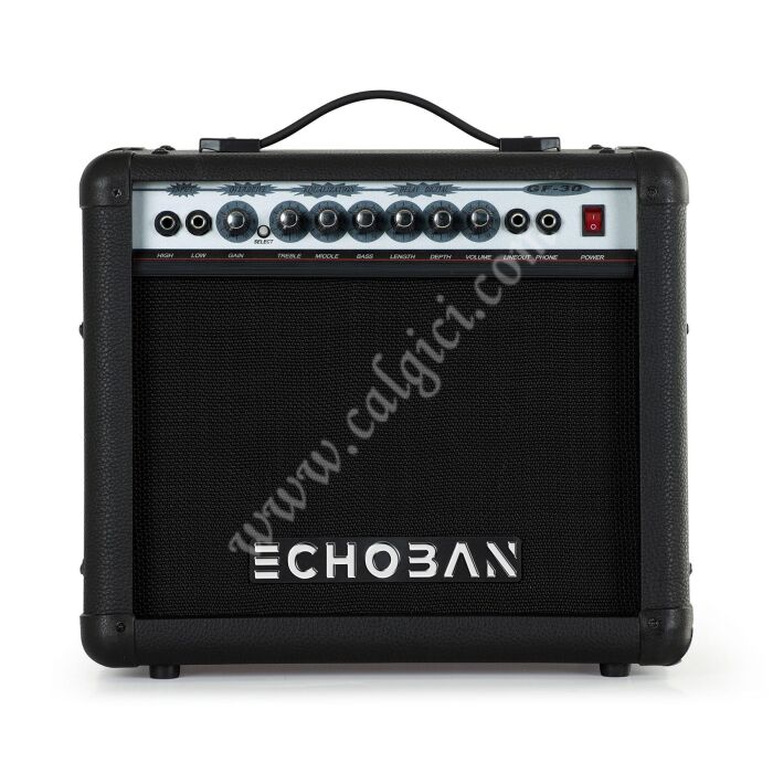 Echoban GA30 30 Watt Siyah Gitar Amfisi - 1