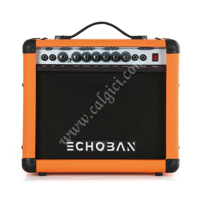 Echoban GA30 30 Watt Turuncu Gitar Amfisi - 1