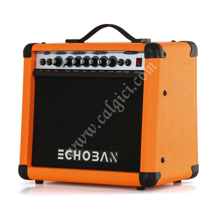 Echoban GA30 30 Watt Turuncu Gitar Amfisi - 3