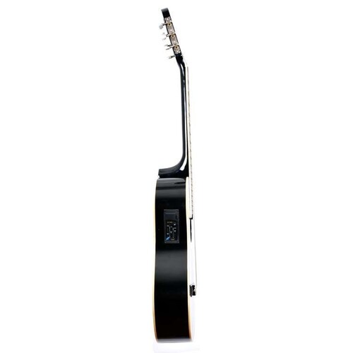 Gitar Elektro Klasik Rodriguez Kesik Kasa EQ Siyah RCCE650BK - 2