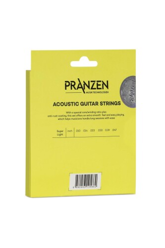 Pranzen PSA350SL Superlıght Akustik Gitar Teli - 3