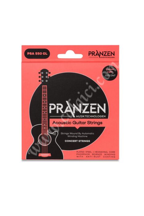 Pranzen PSA550CL Customlight Akustik Gitar Teli - 1