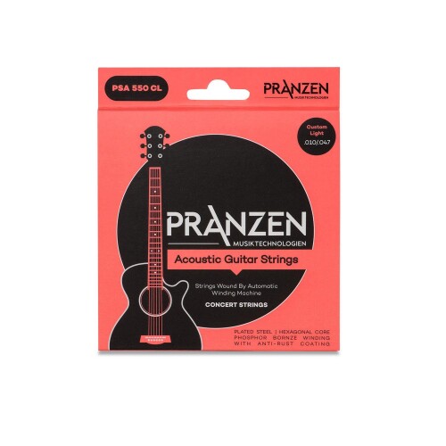 Pranzen PSA550CL Customlight Akustik Gitar Teli - 5