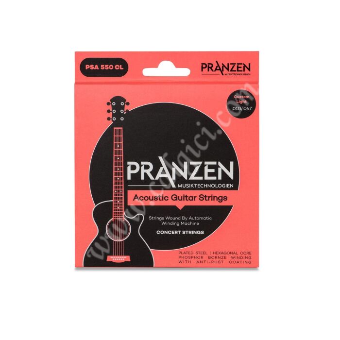 Pranzen PSA550CL Customlight Akustik Gitar Teli - 5