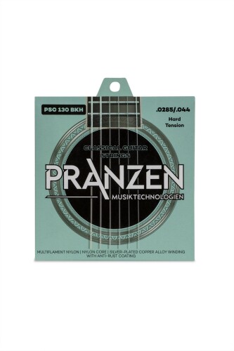 Pranzen PSC130BKH Siyah Klasik Gitar Teli - 1