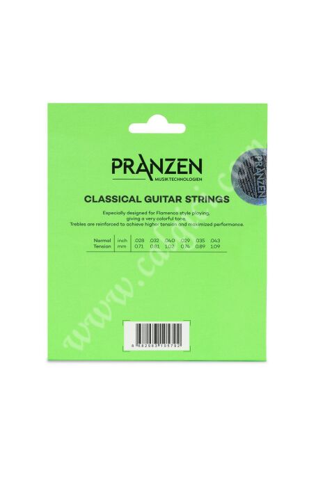 Pranzen PSF400N Flamenko Klasik Gitar Teli - 4