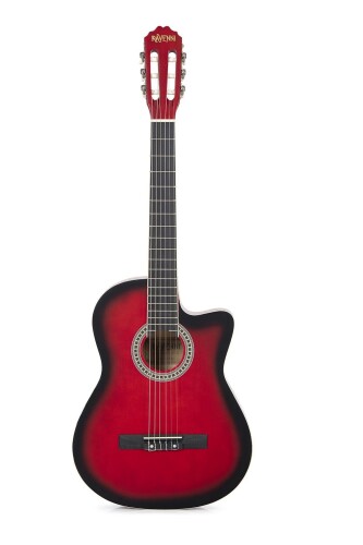 Ravenni RCG120RBC Kırmızı Klasik Gitar - 1