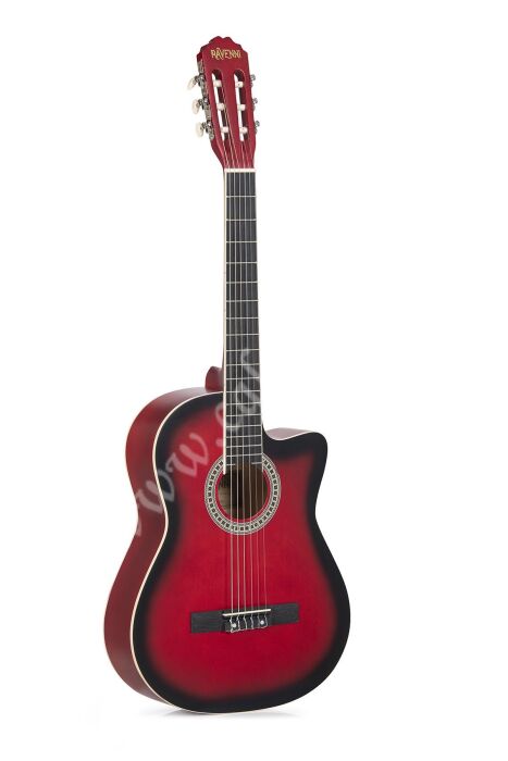 Ravenni RCG120RBC Kırmızı Klasik Gitar - 2