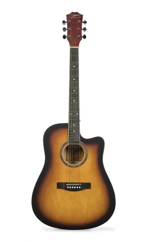 Zoppran ACZP100SB Sunburst Akustik Gitar - 1