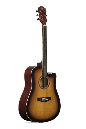 Zoppran ACZP100SB Sunburst Akustik Gitar - 2