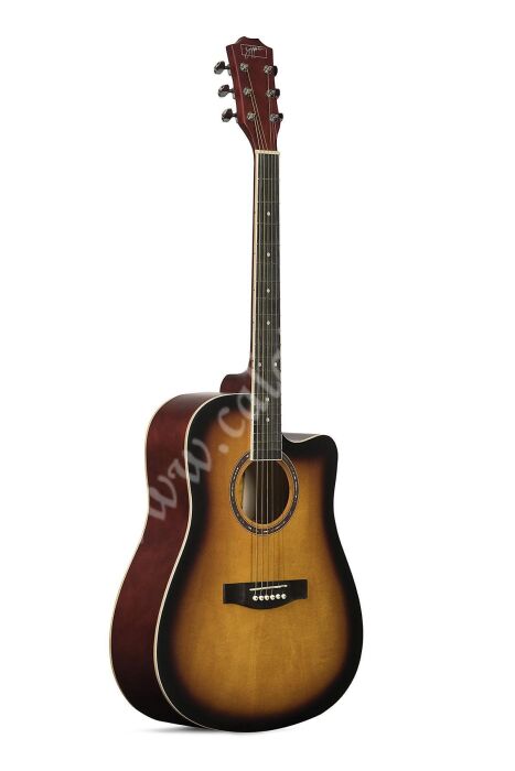 Zoppran ACZP100SB Sunburst Akustik Gitar - 2