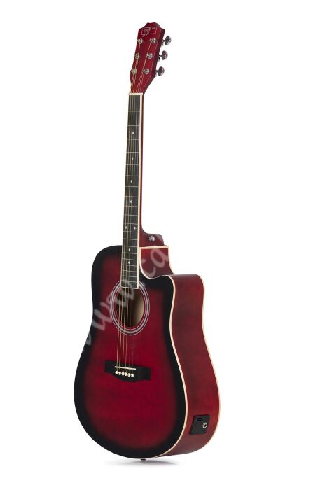 Zoppran ACZP150RDS Kırmızı Elektro Akustik Gitar - 2