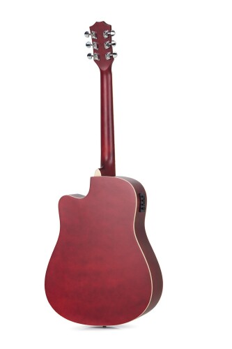 Zoppran ACZP150RDS Kırmızı Elektro Akustik Gitar - 3