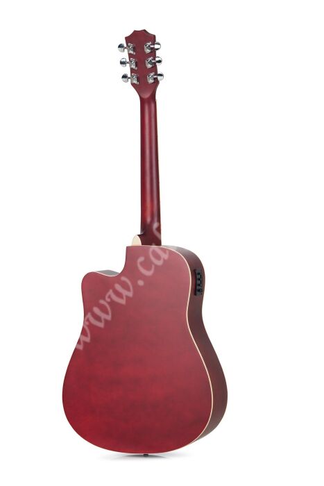 Zoppran ACZP150RDS Kırmızı Elektro Akustik Gitar - 3