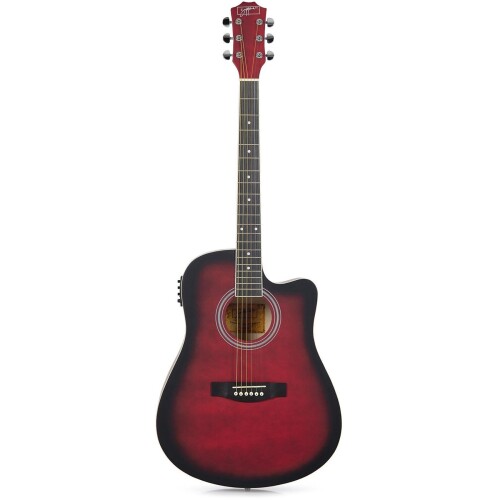 Zoppran ACZP150RDS Kırmızı Elektro Akustik Gitar - 6