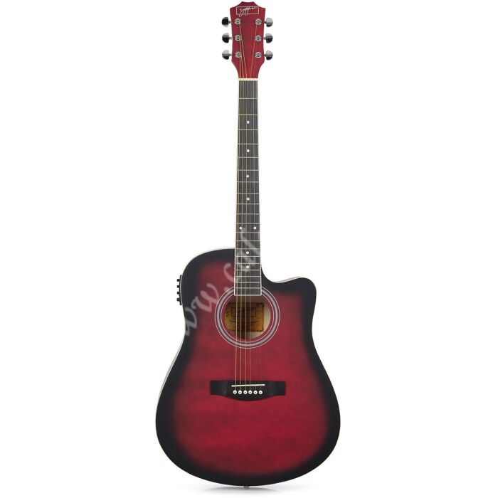 Zoppran ACZP150RDS Kırmızı Elektro Akustik Gitar - 6