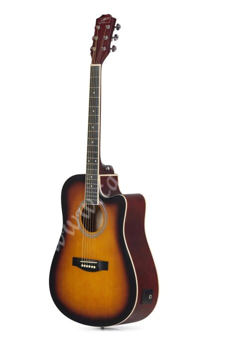 Zoppran ACZP150SB Sunburst Elektro Akustik Gitar - 3