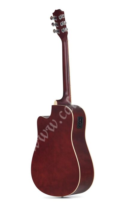 Zoppran ACZP150SB Sunburst Elektro Akustik Gitar - 4