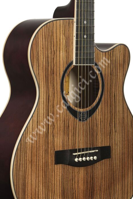 Zoppran ACZP200WL Walnut Akustik Gitar - 3