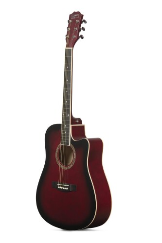 Zoppran AZCP100RDS Kırmızı Akustik Gitar - 2