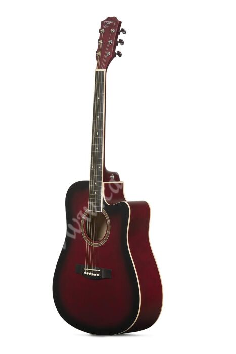 Zoppran AZCP100RDS Kırmızı Akustik Gitar - 2