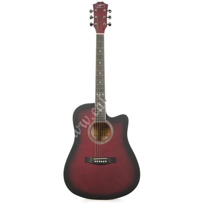 Zoppran AZCP100RDS Kırmızı Akustik Gitar - 8