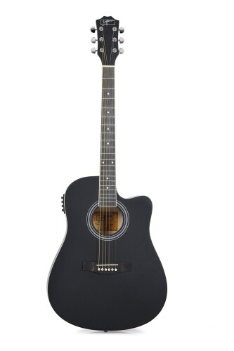 Zoppran AZCP150BK Siyah Elektro Akustik Gitar - 1