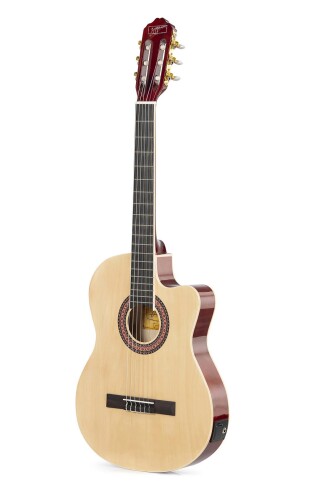 Zoppran QCG10CSL İnce Kasa Elektro Klasik Gitar - 3